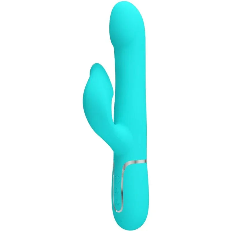 Pretty Love Perles Vibrateur Lapin Vert Aqua