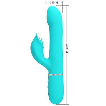 Pretty Love Perles Vibrateur Lapin Vert Aqua