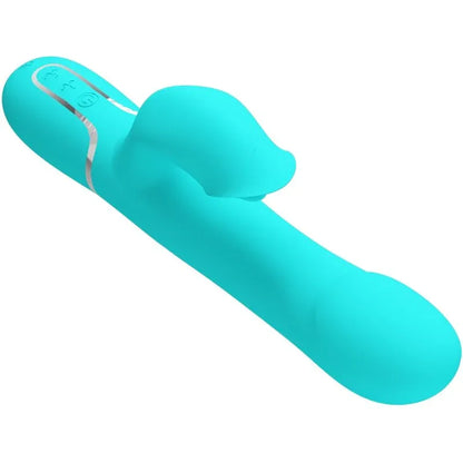 Pretty Love Perles Vibrateur Lapin Vert Aqua