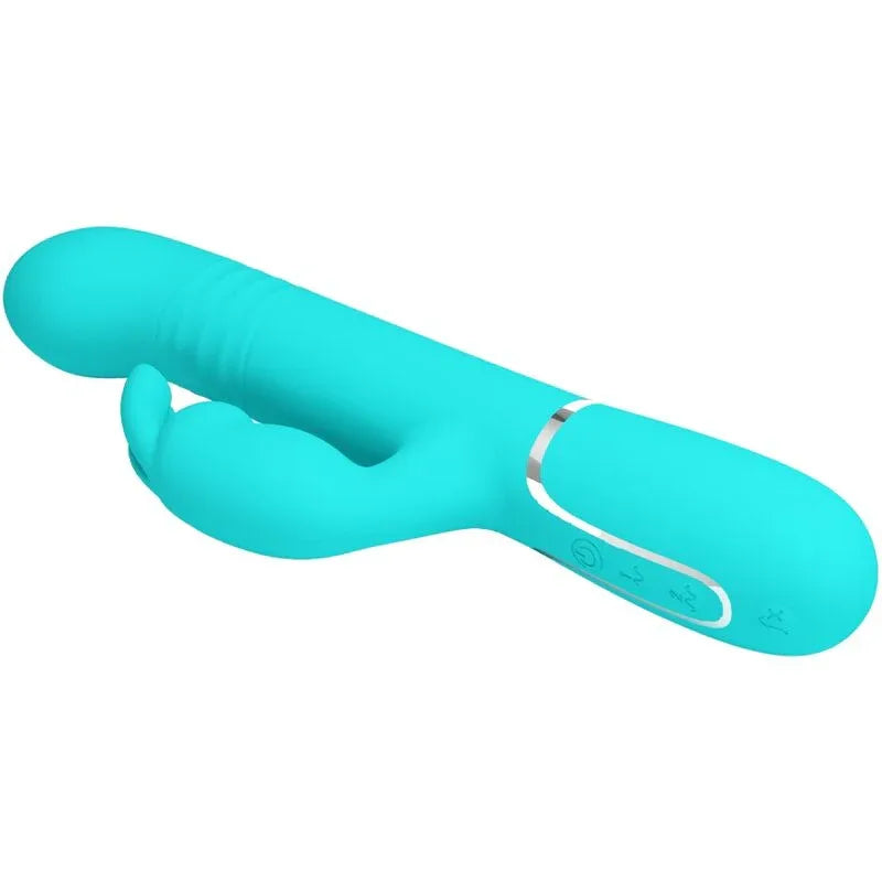 Pretty Love Vibrateur Coale Rabbit Perles Vert Aqua