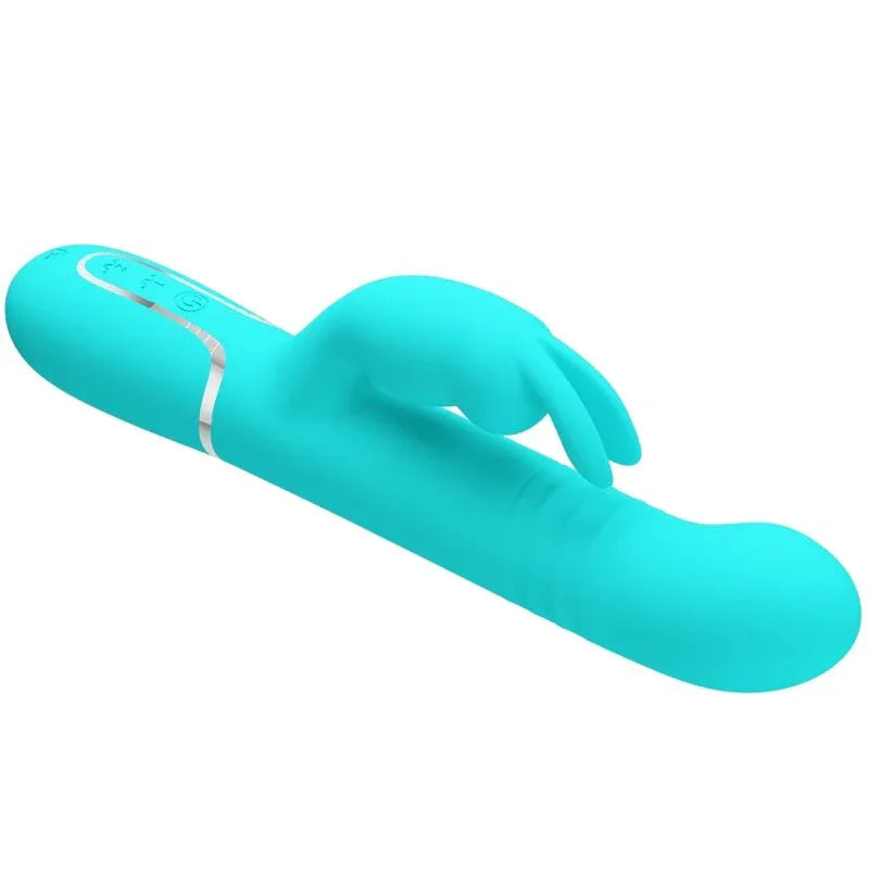 Pretty Love Vibrateur Coale Rabbit Perles Vert Aqua