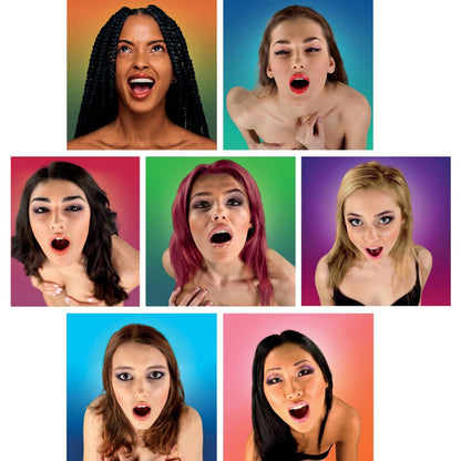 SPENCER &amp; FLEETWOOD - WANKY HANKIES 7 PAÑUELOS EXTRA GRANDES PARA MUJER