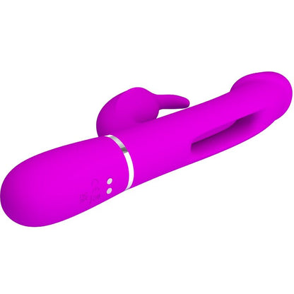 PRETTY LOVE - VIBRATEUR DEJON RABBIT 3 IN 1 MULTIFONCTION FUCHSIA