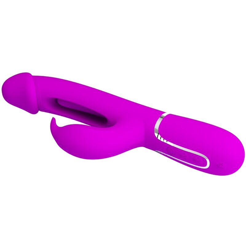 PRETTY LOVE - VIBRATEUR DEJON RABBIT 3 IN 1 MULTIFONCTION FUCHSIA