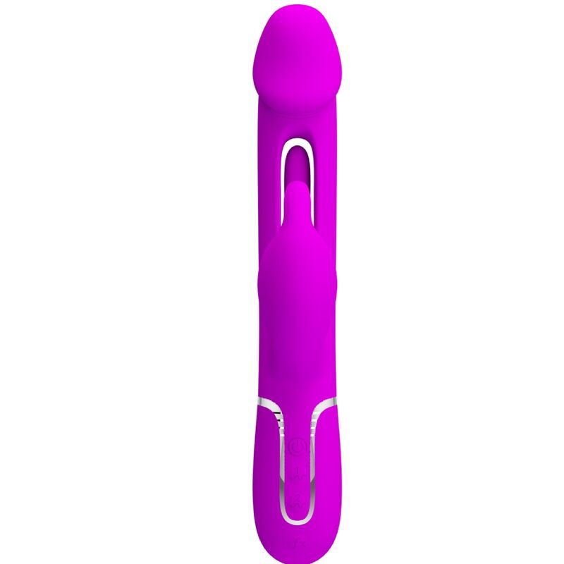 PRETTY LOVE - VIBRATEUR DEJON RABBIT 3 IN 1 MULTIFONCTION FUCHSIA