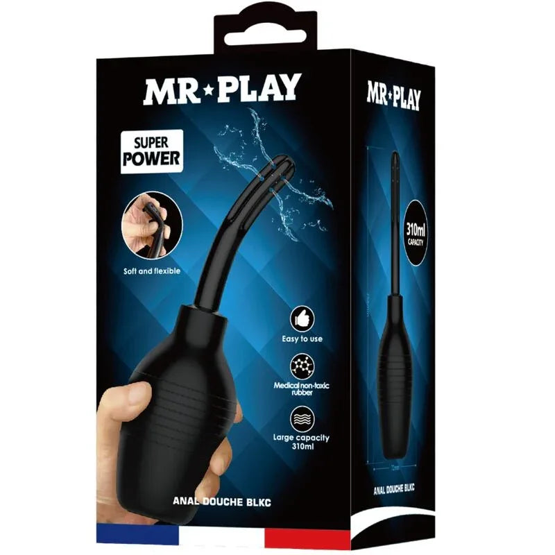 Mr Play – Douche Anal Blkc Super Power Noir