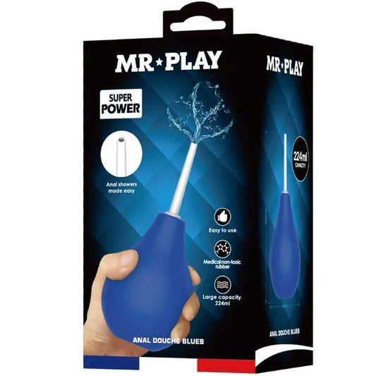 Mr Play – Douche Anal Blueb Super Power Bleu