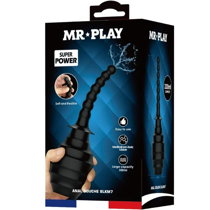 Mr Play – Puissant Vibrateur Télécommande Plug Anal Noir