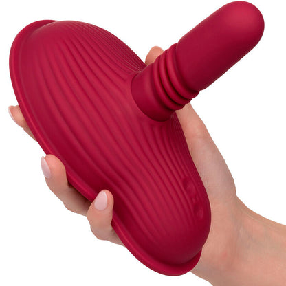 CALEXOTICS - RIDER MASSAGER DOUBLE MOTEUR TÉLÉLÉCOMMANDE ROUGE