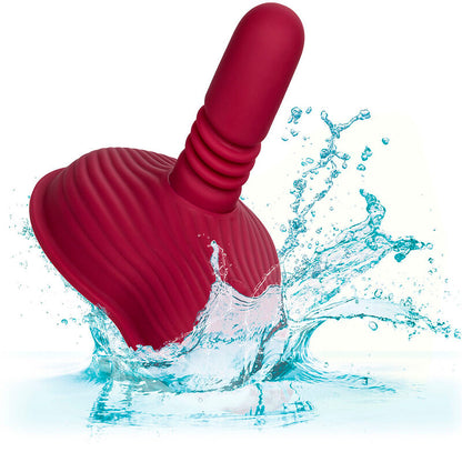CALEXOTICS - RIDER MASSAGER DOUBLE MOTEUR TÉLÉLÉCOMMANDE ROUGE