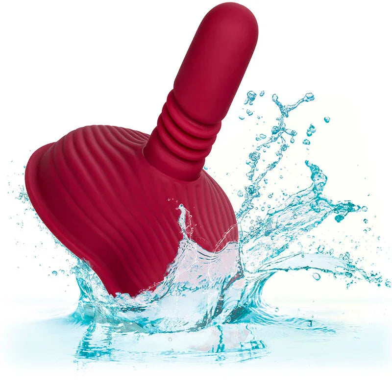 Calexotics – Rider Massager Double Moteur Télécommande Rouge