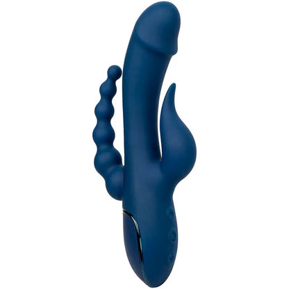 Calexotics – Vibrateur Triple Orgasme Bleu – Explosion de Plaisir & Orgasmes Puissants