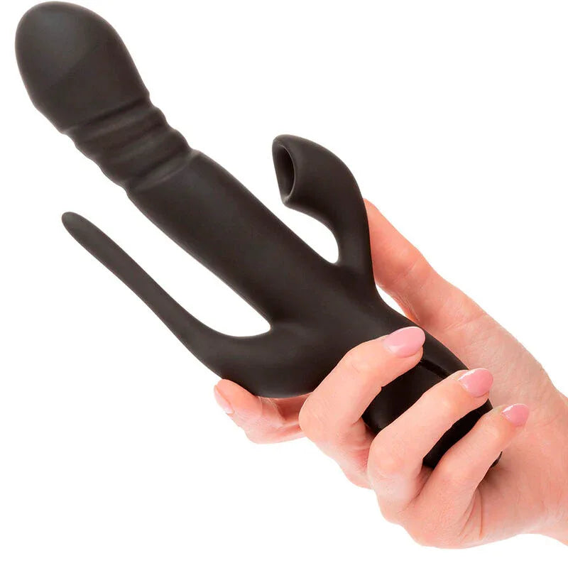 Calexotics – Vibrateur Triple Euphoria Noir