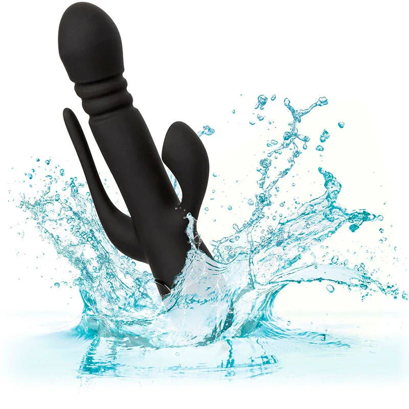 Calexotics – Vibrateur Triple Euphoria Noir