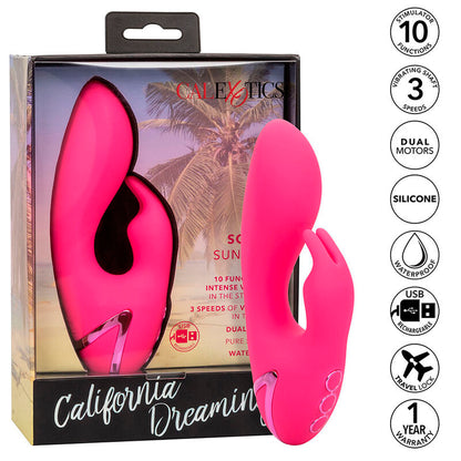 CALEXOTICS - VIBRADOR SO. CAL SUNSHINE RABBIT FUCSIA DE CALIFORNIA DREAMING