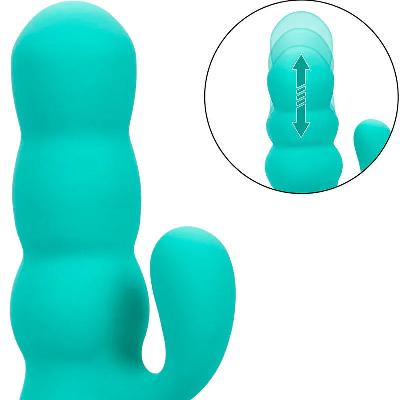 Calexotics – Vibrateur Del Mar Diva Rabbir Aqua Green Par California Dreaming
