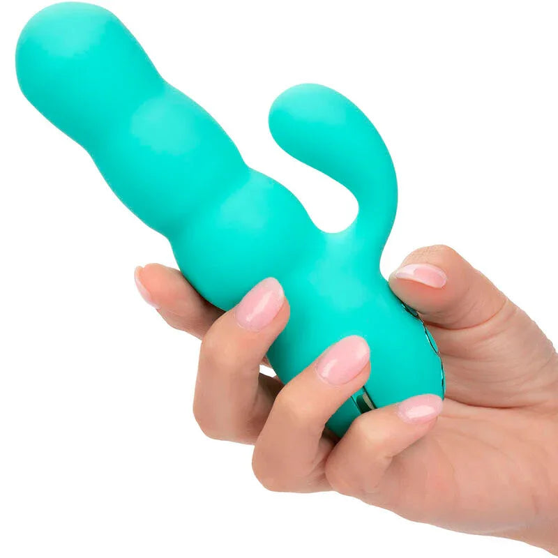 Calexotics – Vibrateur Del Mar Diva Rabbir Aqua Green Par California Dreaming