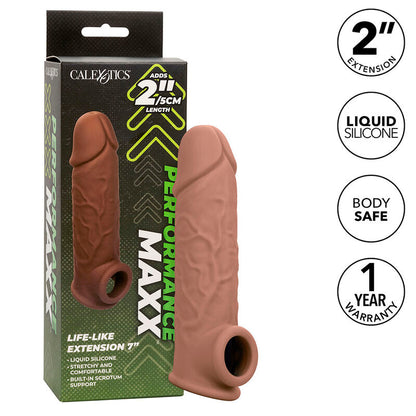 CALEXOTICS - EXTENSION PERFORMANCE MAXX LIFE-LIKE 7 PEAU BROWN