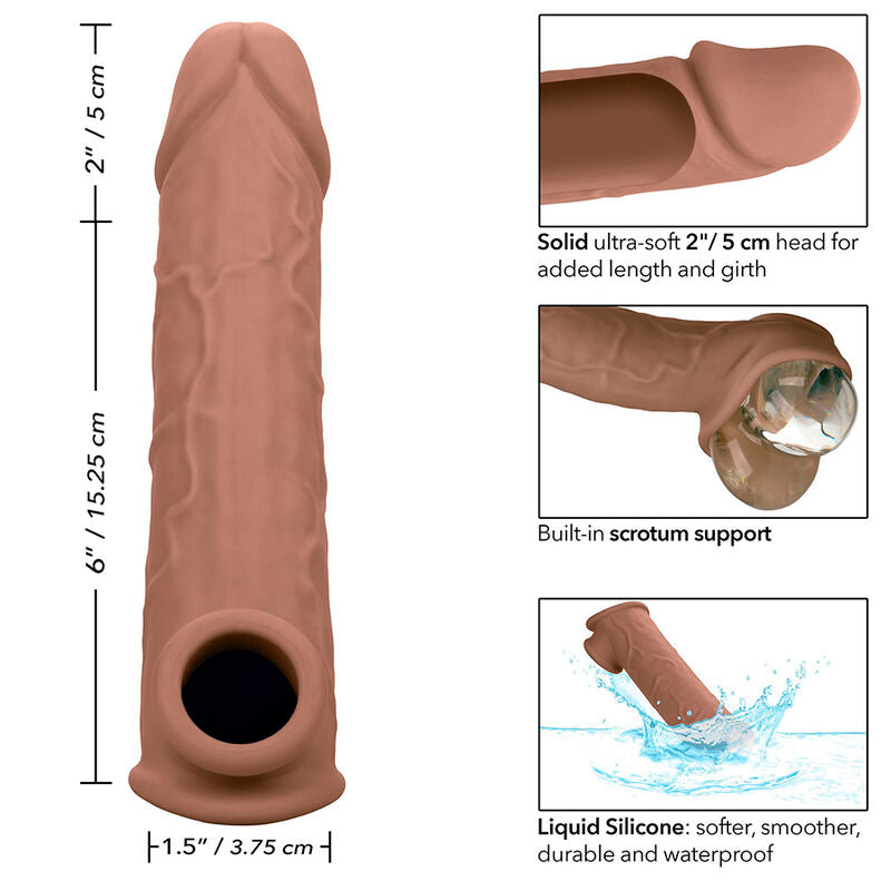 CALEXOTICS - EXTENSION PERFORMANCE MAXX LIFE-LIKE 8 PEAU BROWN