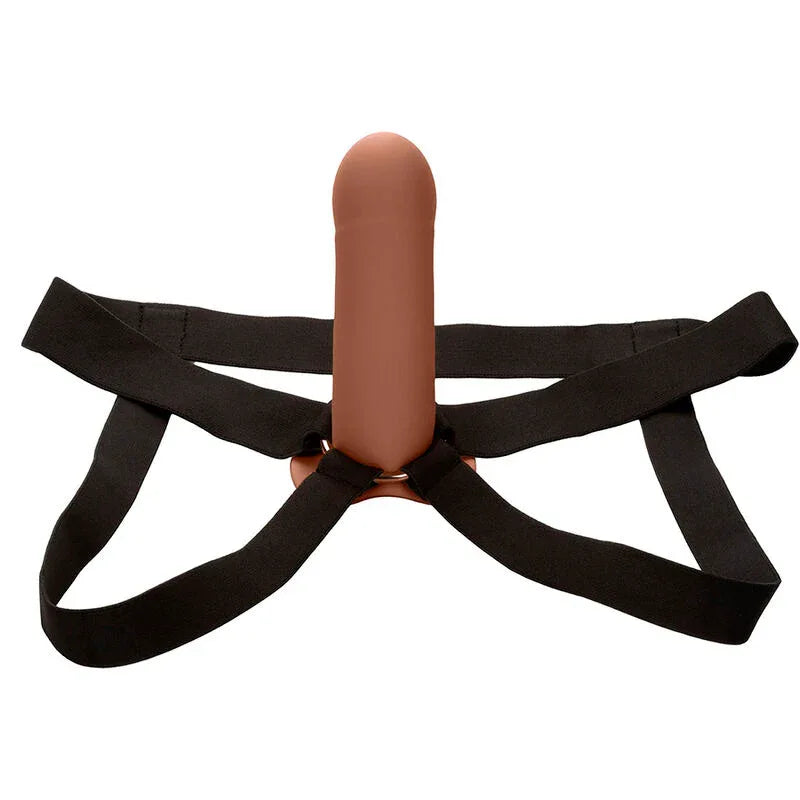 Calexotics – Extension Performance Maxx avec Harnais Peau Brun