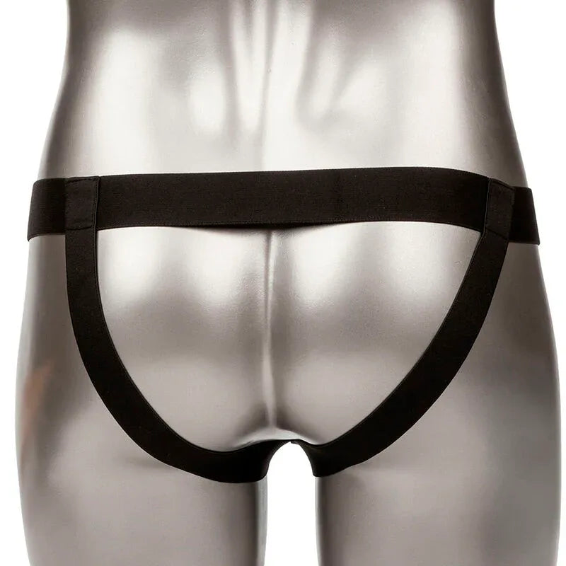 Calexotics – Extension Performance Maxx avec Harnais Peau Brun