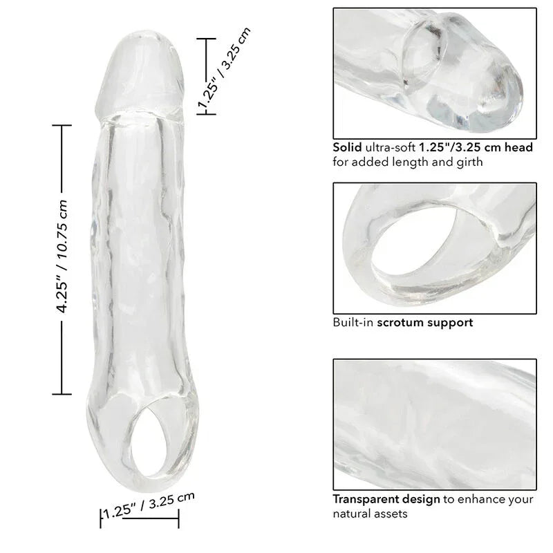 Calexotics – Extension Performance Maxx Clear 5,5 Transparente