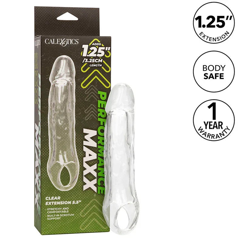 Calexotics – Extension Performance Maxx Clear 5,5 Transparente