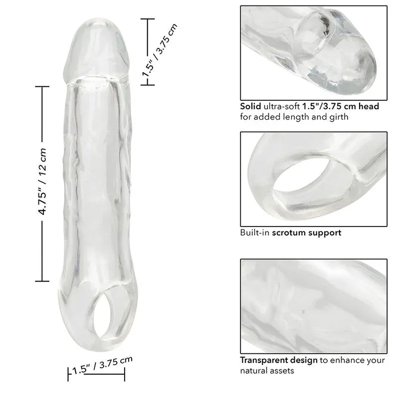 Calexotics – Extension Performance Maxx Clear 6,5 Transparente