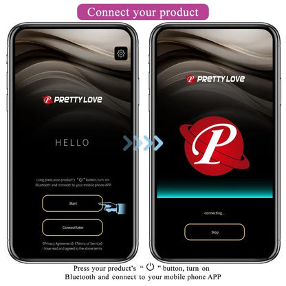 Pretty Love – Nymph Oeuf Vibrant Contrôlé Par Application Lila