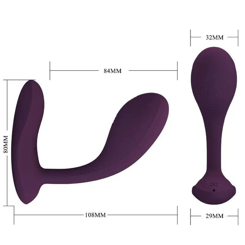 Pretty Love – Baird Application Lila Rechargeable G Spot 12 Vibrations