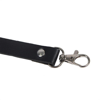 Subblime – Harnais Corps Sangles Ajustables Cuir Noir taille Unique