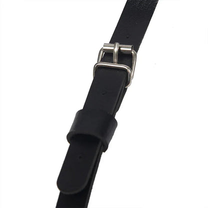 Subblime – Harnais Corps Sangles Ajustables Cuir Noir taille Unique