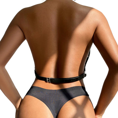 SUBBLIME - ARNÉS DE PECHO CON ANILLAS DE CADENA GRANDE TALLA ÚNICA