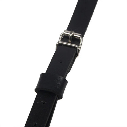 Subblime – Harnais Poitrine Anneau Cuir Noir taille Unique
