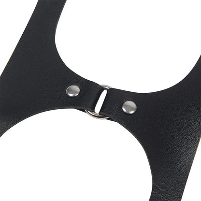 Subblime – Harnais Complet avec Boucles en Cuir Noir taille Unique