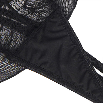 SUBBLIME - TEDDY CUELLO HALTER SIN ESPALDA ENCAJE NEGRO L/XL
