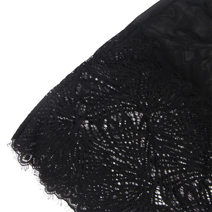 SUBBLIME - BABYDOLL TIRANTES DE ENCAJE AJUSTABLES NEGRO L/XL