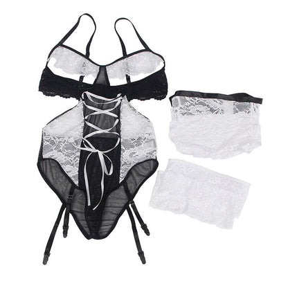 SUBBLIME - MAID BODYSUIT S/M