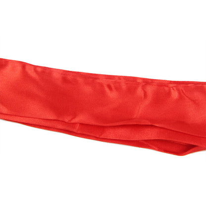 SUBBLIME - VESTIDO DE TELA TRANSPARENTE CON DETALLE DE ENCAJE ROJO L/XL