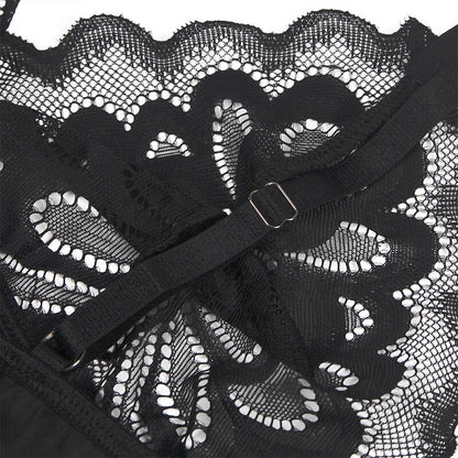 SUBBLIME - BABYDOLL CON ESTAMPADO FLORAL NEGRO EN EL PECHO L/XL