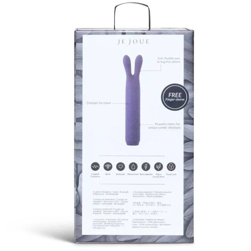 Je Joue – Balle Vibrante Lapin Violet