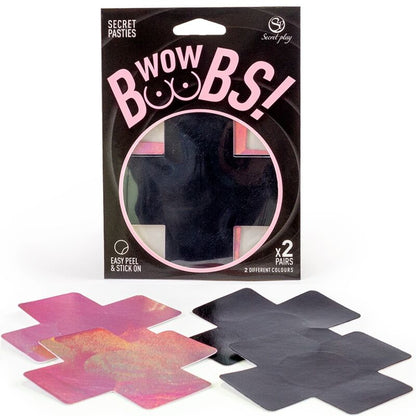 SECRET PLAY- WOW TITS! X BREAST COVERS