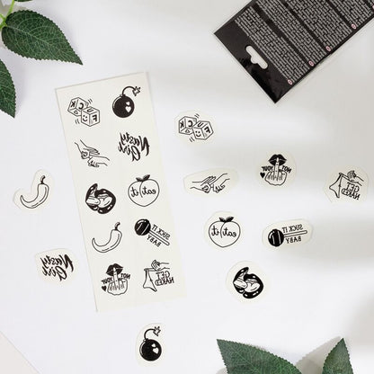 SECRET PLAY - LOT OF 10 TEMPORARY TATOUAGES SPICY COLLECTION