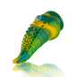 ÉPICO - DILDO CETUS CON TENTÁCULOS VERDES GRANDES