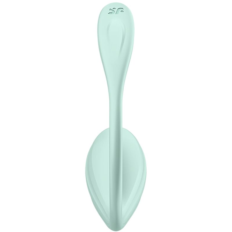 SATISFYER - ESTIMULADOR DEL PUNTO G CON APLICACIÓN GRATUITA SMOOTH PETAL VERDE MAR