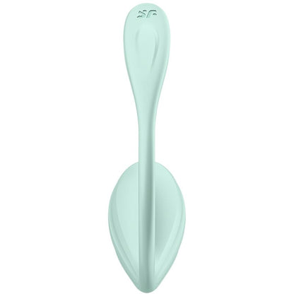 SATISFYER - ESTIMULADOR DEL PUNTO G CON APLICACIÓN GRATUITA SMOOTH PETAL VERDE MAR