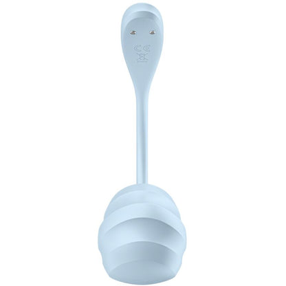 SATISFYER - ESTIMULADOR DEL PUNTO G SMOOTH PETAL AZUL CIELO