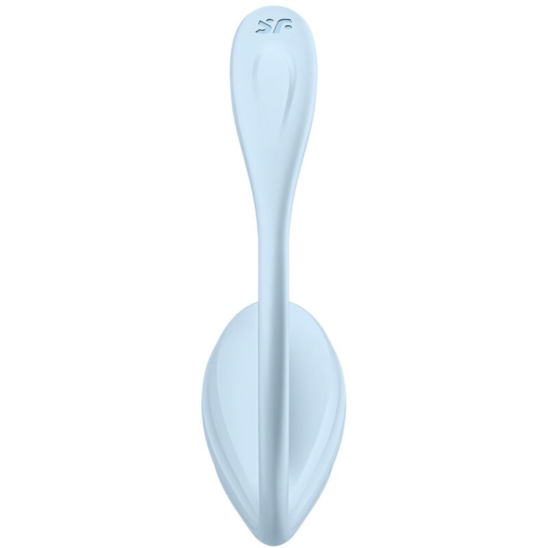 SATISFYER - ESTIMULADOR DEL PUNTO G SMOOTH PETAL AZUL CIELO