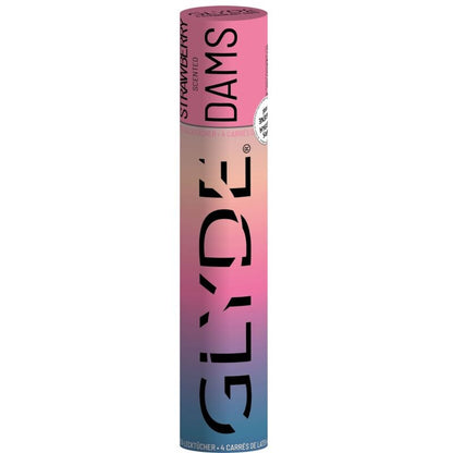 SHEER GLYDE - DAMS LÁMINAS DE LÁTEX SEXO ORAL FRESA
