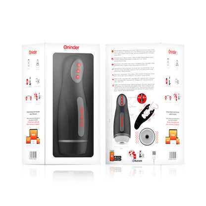 ONINDER - MASTURBADOR MASCULINO RECARGABLE DE 10 VELOCIDADES - APLICACIÓN GRATUITA